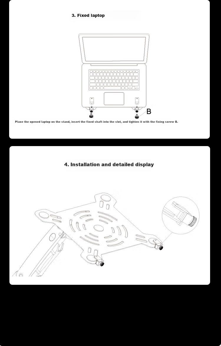 KALOC Notebook Stand Tray H2 7