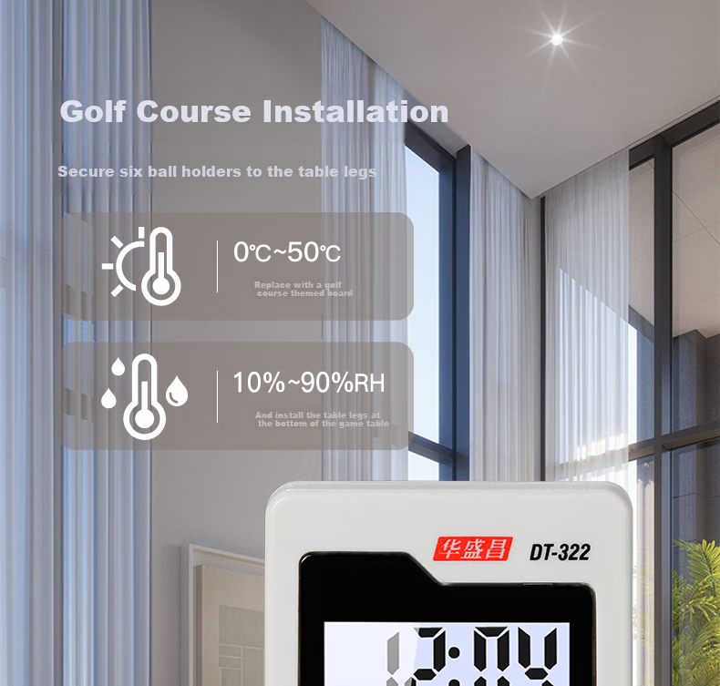 CEM DT-322 Electronic Thermometer And Hygrometer with Alarm Clock, Office And Home Indoor/outdoor Temperature And Humidity Meter 3