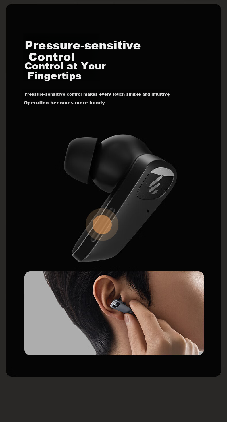EDIFIER [Digital Multi-Year Recommendation] NeoBuds Planar True Wireless Active Noise Cancelling Bluetooth Earphones, Compatible with Apple, Huawei, Xiaomi, OPPO Phones 11