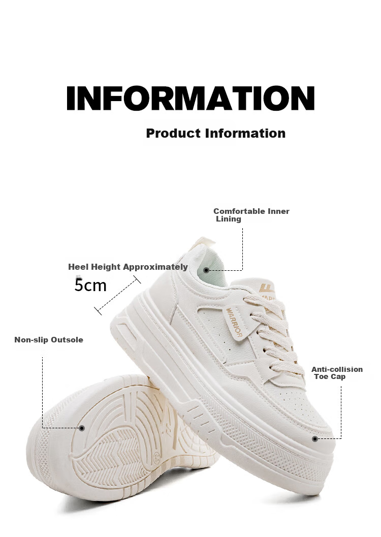 Huili Official Women's Casual Shoes, Summer New Style Sneakers, Trendy Breathable Sports Shoes for Women, Beige, Size 39 (245mm) 4