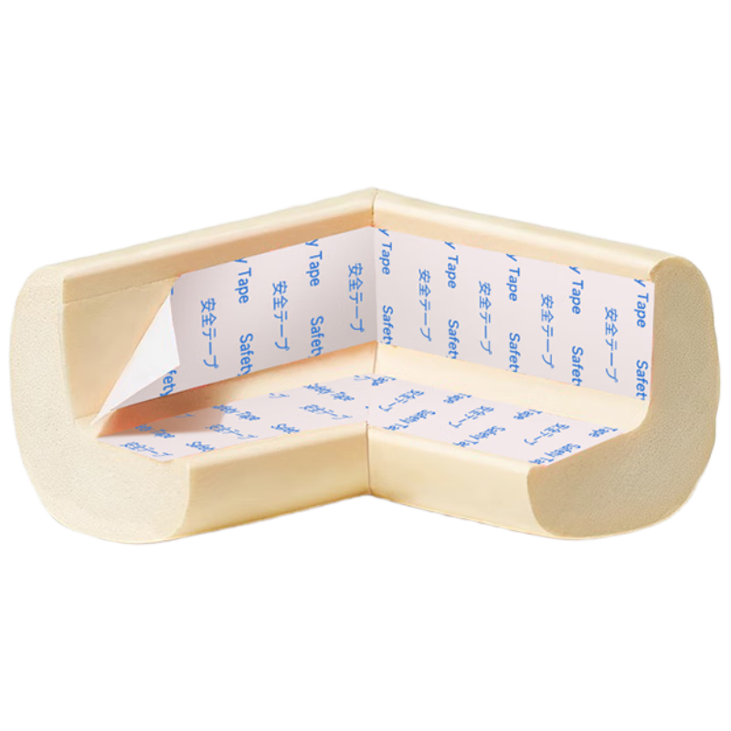 SWEET WAVES Baby Table Corner Guards, Anti-Collision Edge Protectors, Anti-Bump Bumper Strips, Edge Protection Stickers, Thickened Off-White