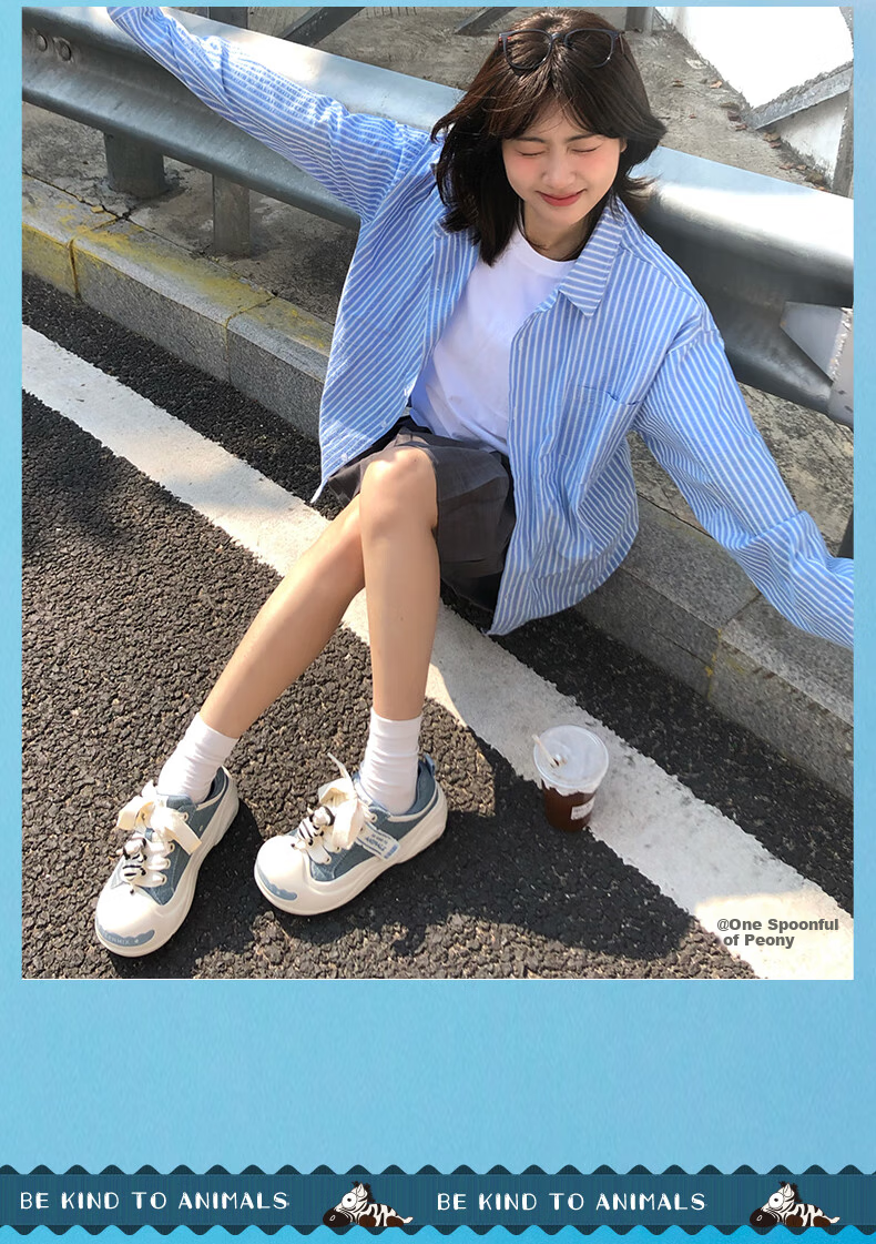 TEENMIX Women's Sneakers, Same Style As in Shopping Malls, Chuachuan Farm Series Casual Shoes for Women, New Style 4
