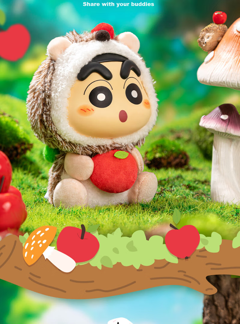 LDCX Crayon Shin-Chan Blind Box, Cute Animal Plush Doll, Toy Accessories, Decorations, Birthday And New Year Gifts for Girls 9