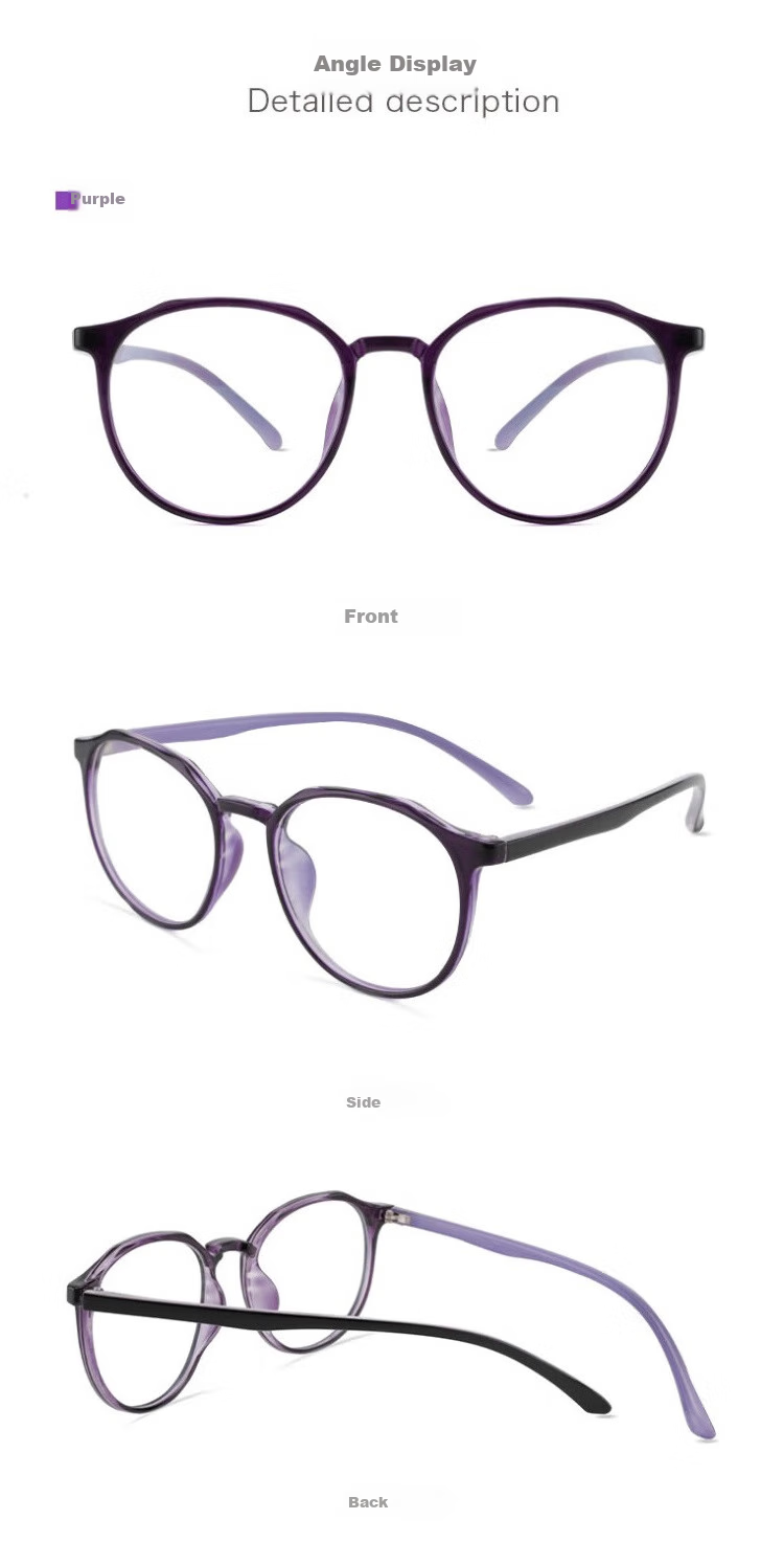 Nianqingtai Women's Fashionable Full-Frame TR90 Comfortable High-Definition Ultra-Light Imported Reading Glasses D685 + 3.50 Diopters for Presbyopia 10