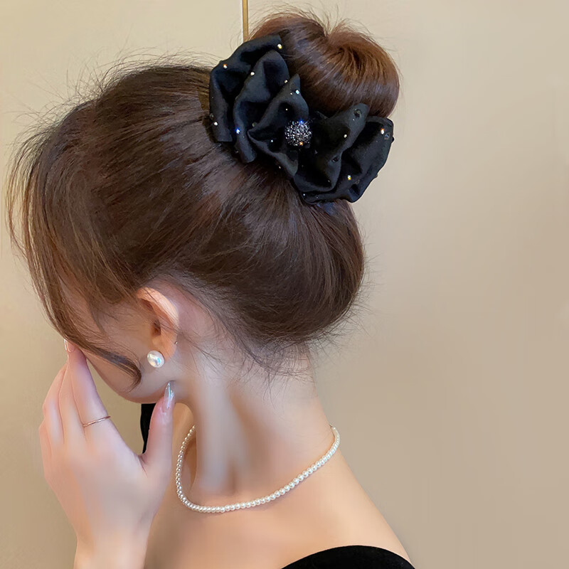 CHIMERA Bun Hair Claw Bow Ponytail Clip Hairpin Hair Accessories for Women Birthday Gift 1