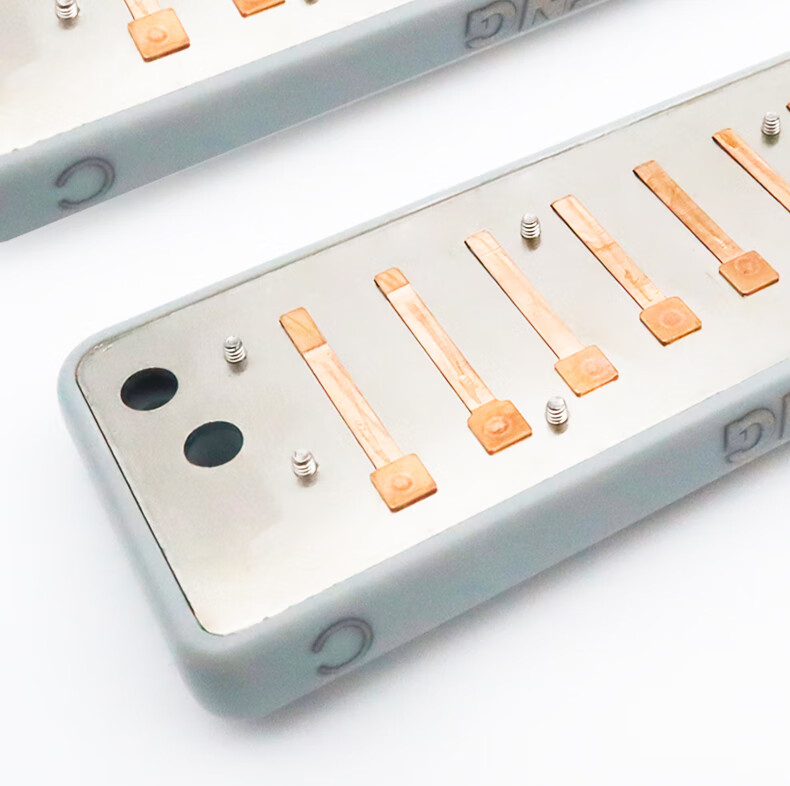KONGSHENG 12-Hole C Key Full Scale Blues Harmonica Beginner Entry-Level Children Adult Professional EZ-12 Silver 7
