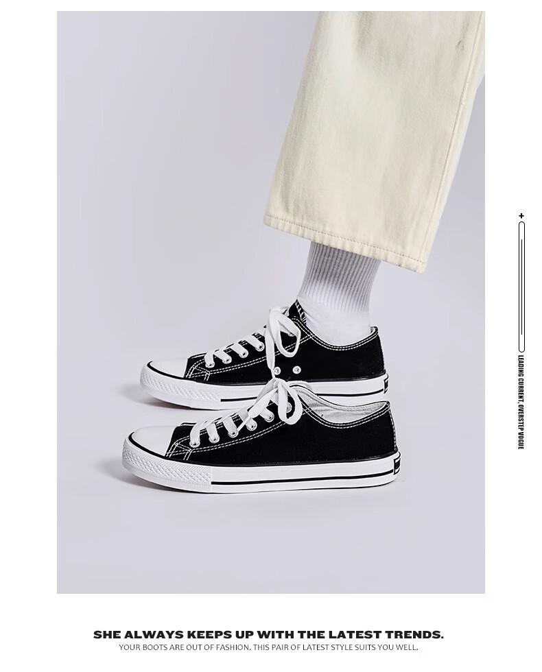 Warrior Official Canvas Shoes Men's Spring and Autumn Breathable Casual Couple Sneakers Sports Shoes for Men 13