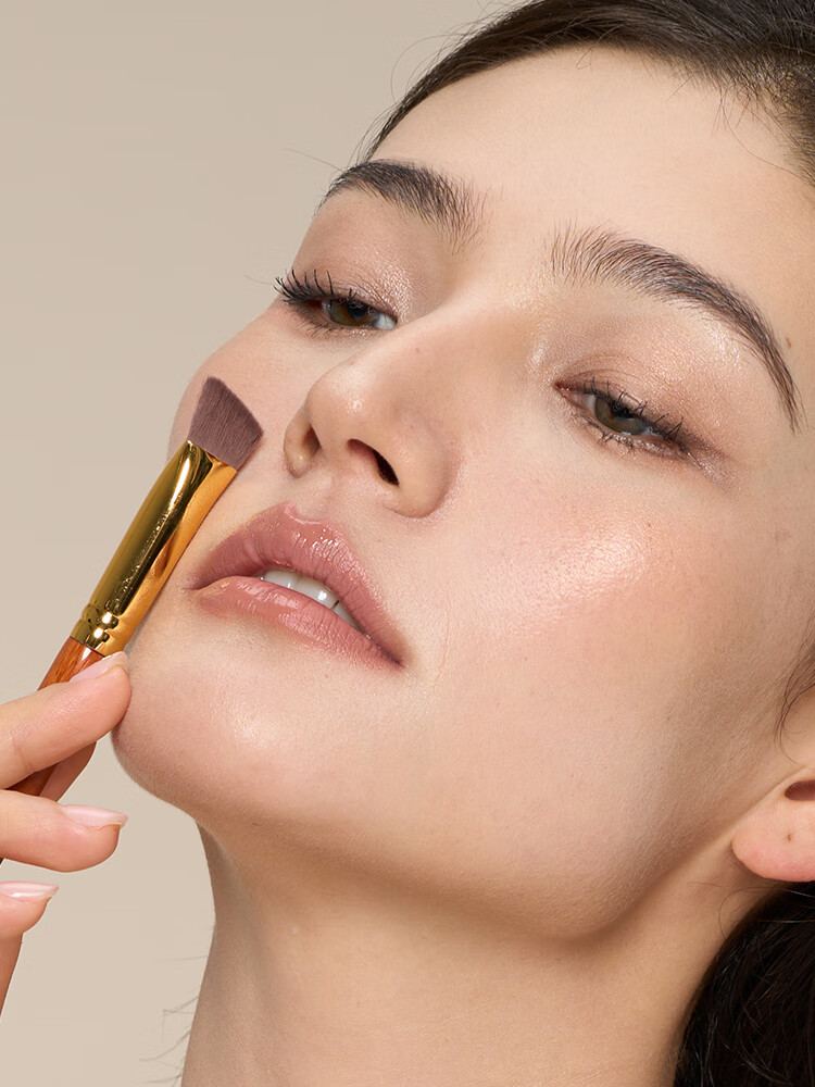 Rownyeon Makeup Brush Chamo CM184 Flat And Slanted Head Foundation Brush for Professional Makeup Artists 6