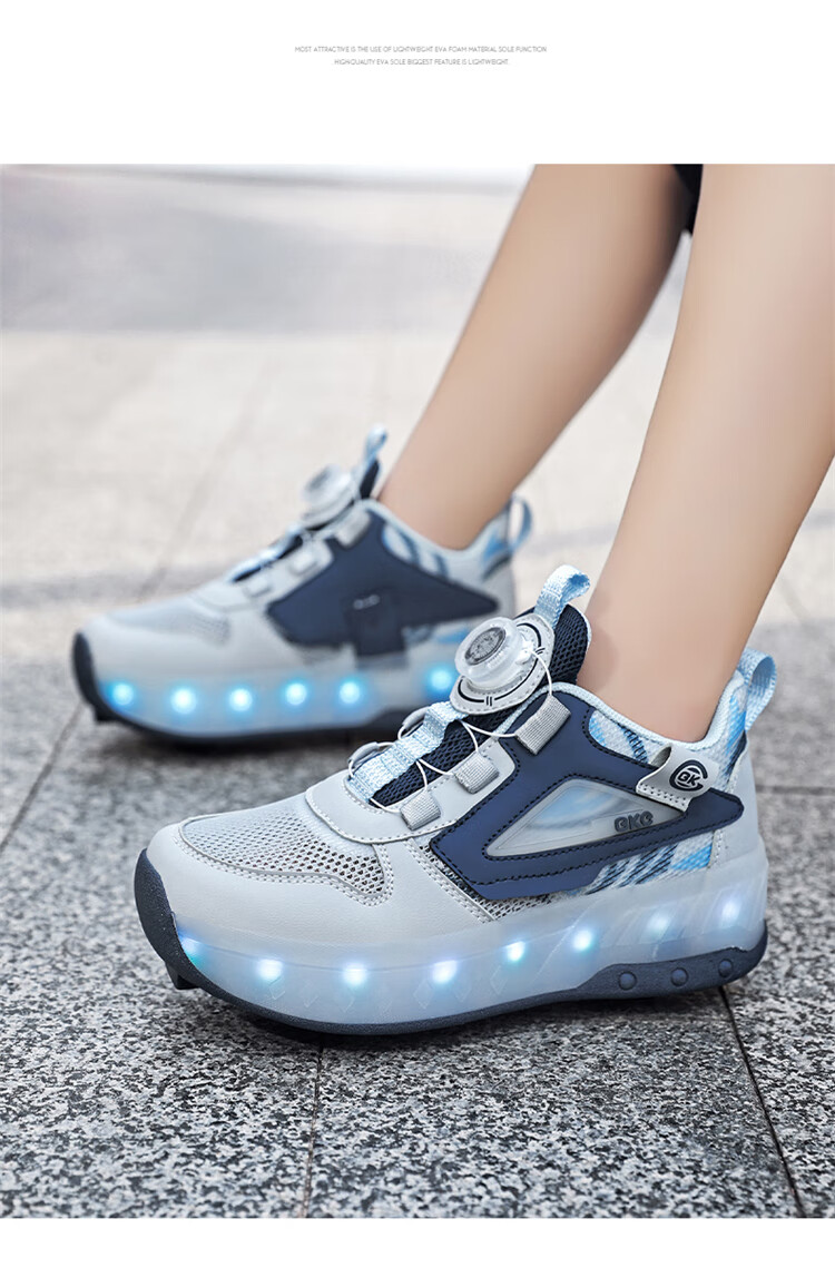 BKG Children's Running Shoes, Summer New Product, Single Mesh, for Boys And Girls Students, Breathable Sports Shoes, ZYQ24311-B16, White And Purple, Size 36 18