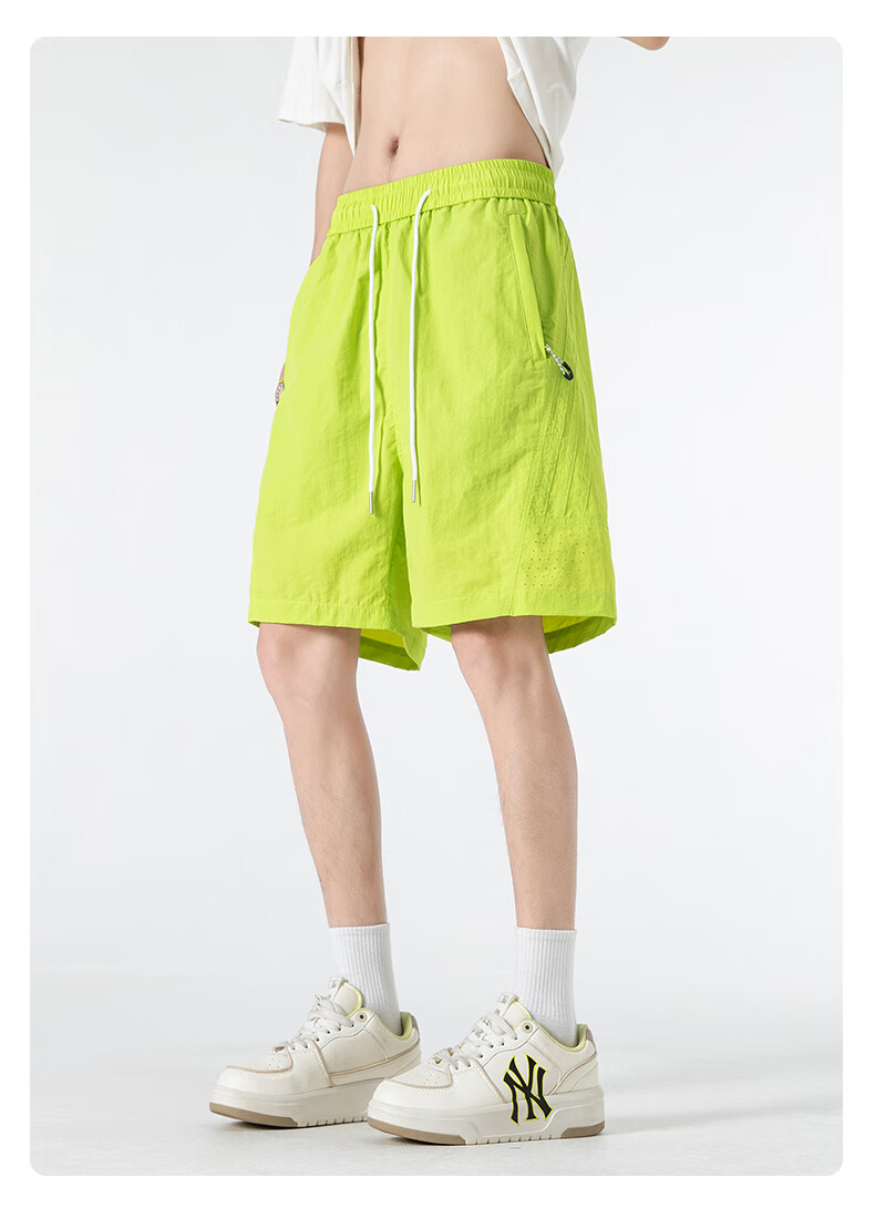 MMOPTOP Dissan Wrinkle-Resistant Workwear Shorts, Summer Men's Quick-Dry Cool-Feeling Wear-Resistant Five-Point Shorts, MDK04 Obsidian Black, Size M 2