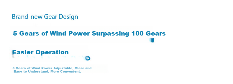 SOLOVE F03 Handheld Fan Portable Mini High-Speed USB Fan Semiconductor Cooling Turbine Air Concentrator Energy-Saving Electric Fan for Summer Outdoor Long Battery Life Blue 19
