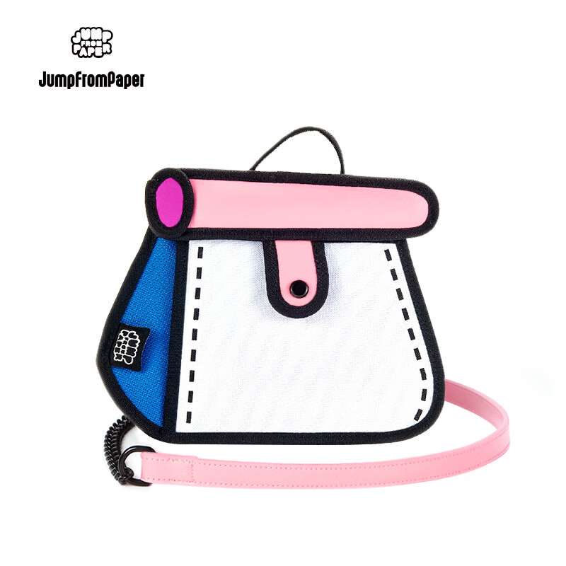 JumpFromPaper Birthday Cake Bag Anime Crossbody Shoulder Bag Birthday Gift Fluorescent Pink