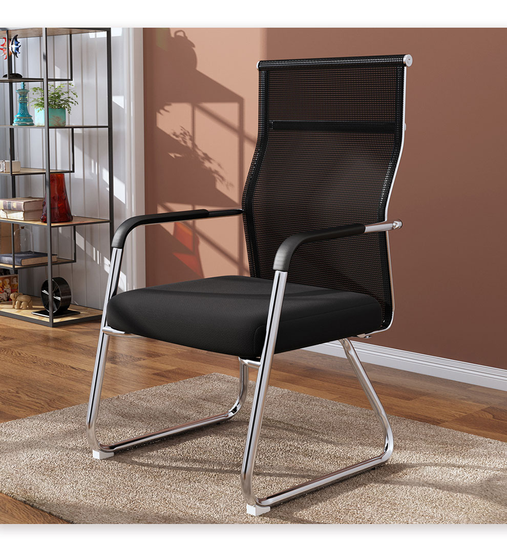 Qishengmingyuan High Back Chair, Computer Chair, Office Chair, Conference Chair, Electroplated Mesh Chair, Corporate Staff Chair, Seat LC-130 14