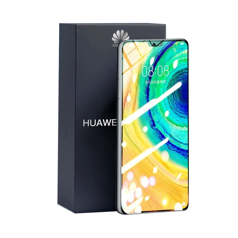 KOOLIFE Tempered Glass Screen Protector for Huawei Mate 30, 0.15mm Thin Full Coverage Protective Film, HD Clear Anti-Drop Fingerprint-Resistant Glass Film for Huawei Smartphone