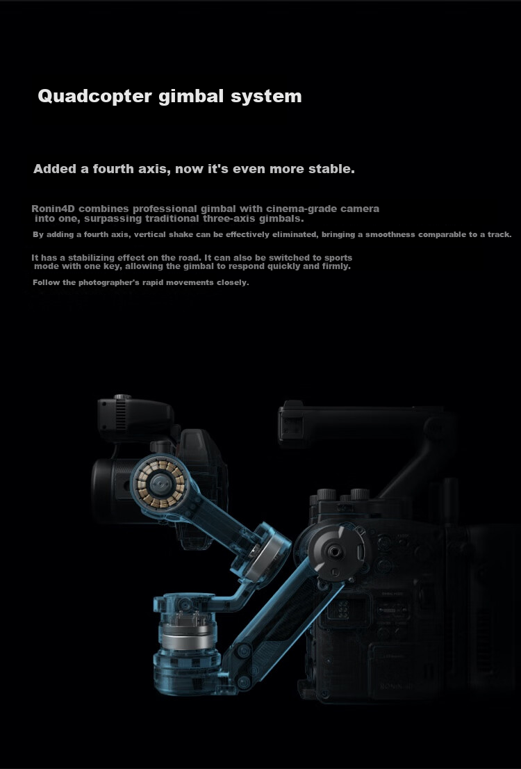 DJI Ronin 4D-8K Kit, Full-Frame Four-Axis Cinema Camera, Professional Film Camera, Cinematic Image Quality, LiDAR Auto Focus 6