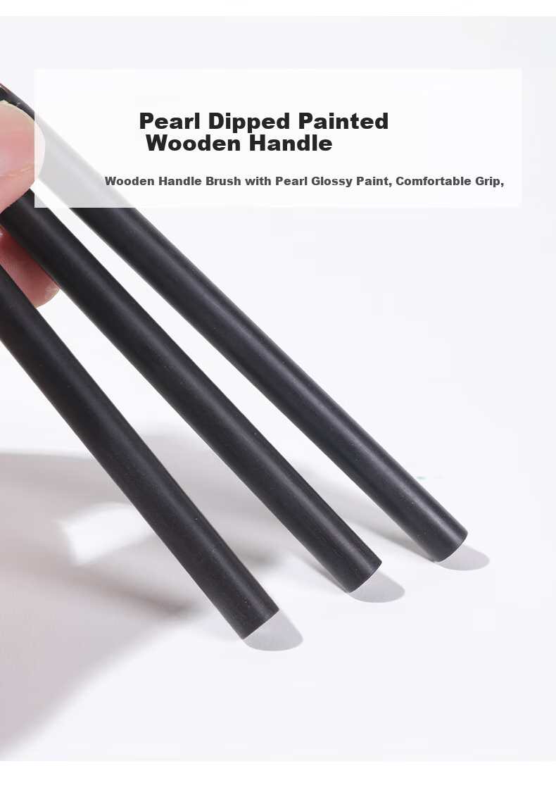 Dongyiyanxuan Soft Bristle Eyeshadow Brush Set of 6, Makeup Brushes, Eyeliner Brush, Puff Brush, Blade Brush, Detail Brush, Concealer Brush, Cangzhou Brush 8