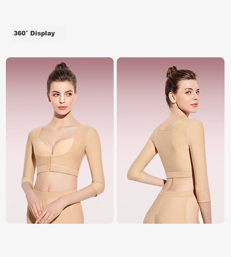 Livex Arm Lifting Post-Surgery Recovery Shaping Garment, Fat-Reducing And Shaping Clothing for Women, Side Support for Breast And Chest, Body-Shaping Underwear, Shoulder And Arm Sleeves 10