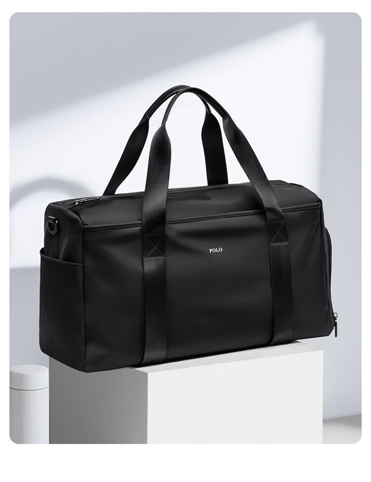 POLO Travel Bag, Men's Handbag, Large Capacity Shoulder Crossbody Bag, Sports Fitness Bag, Business Trip Luggage Bag 2