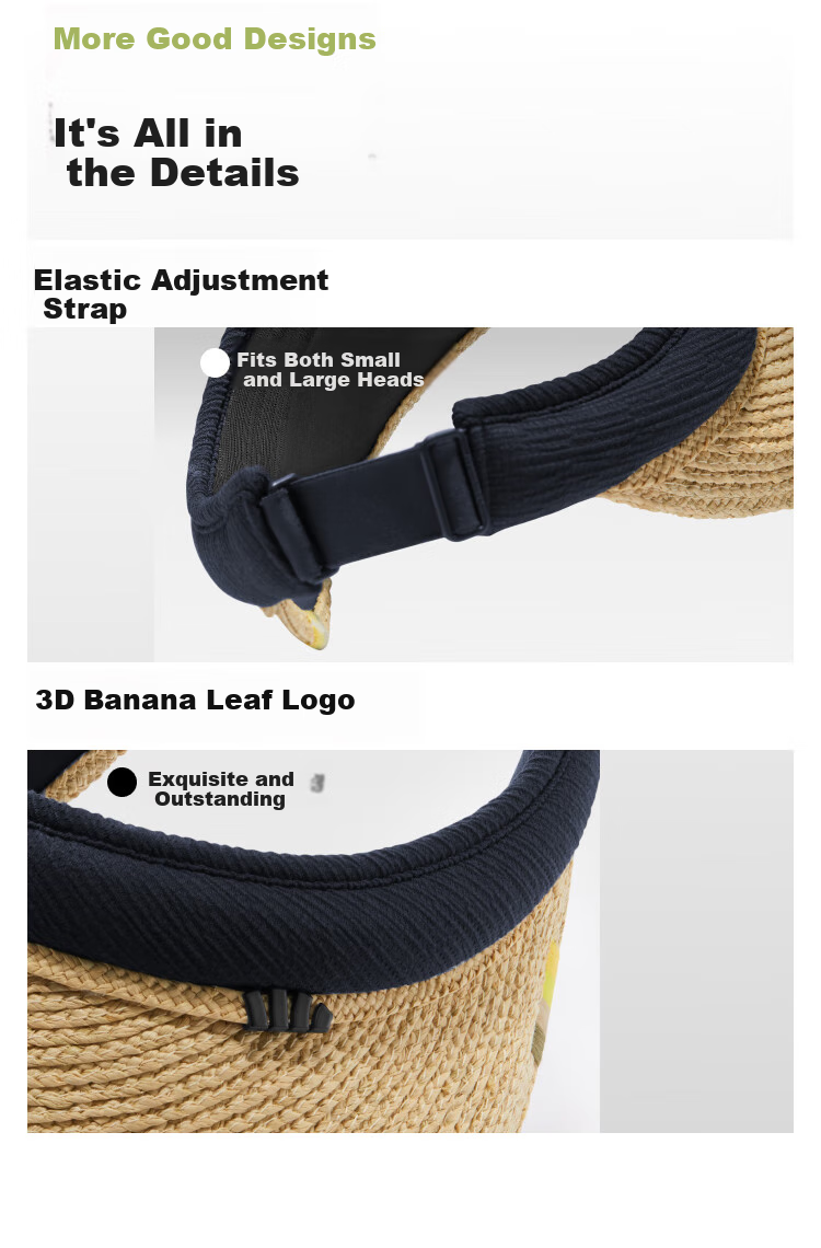 Beneunder Sun Hat, Straw Hat, UV Protection Hat for Women, Sun Visor Cap, Black Gel BM562, Grass And Brow 20