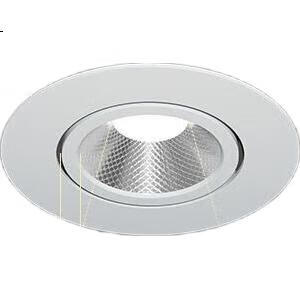 Светодиодный точечный светильник Foshan Lighting (FSL) COB, 9 Вт, с регулируемым углом, для фоновой стены, выставочного зала, антибликовый, белый свет (5700K)