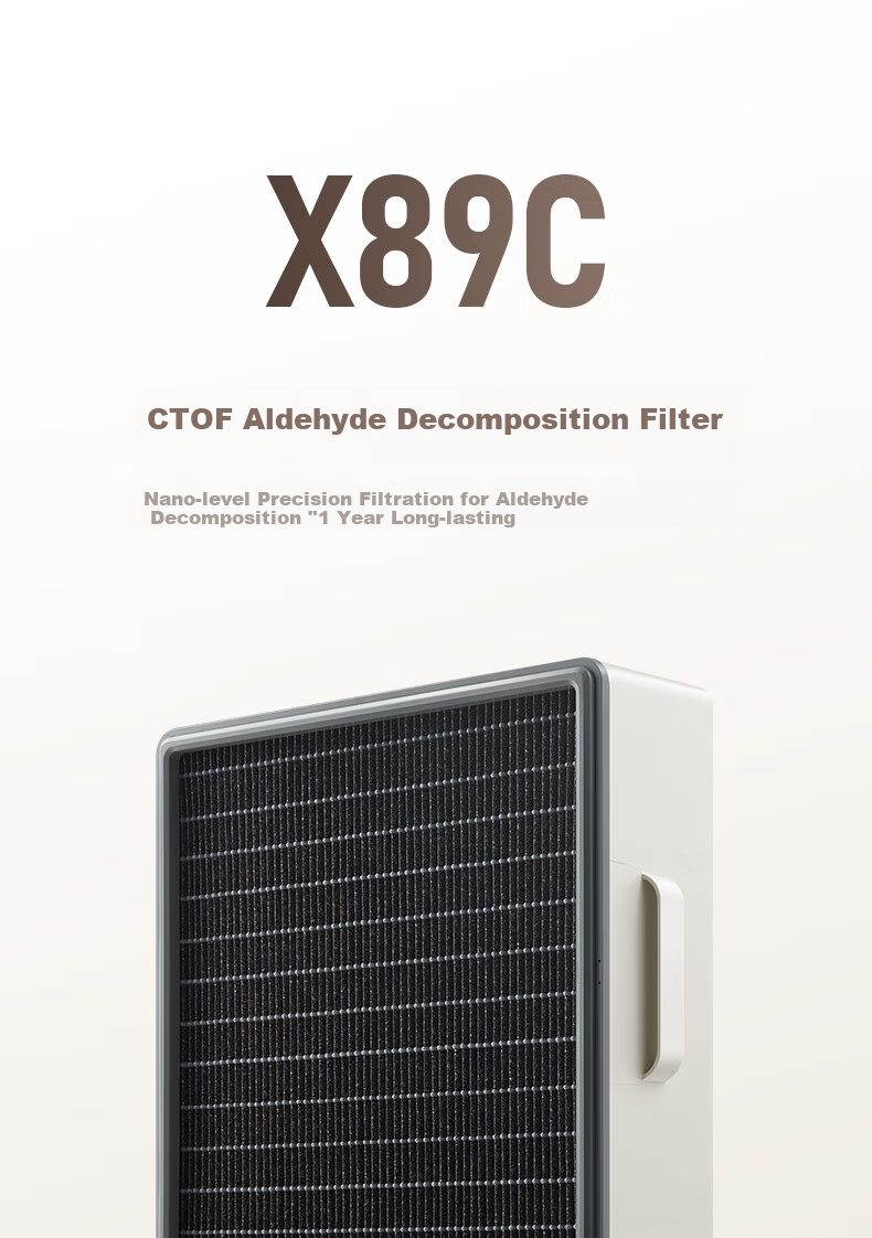352 Air Purifier Original Filter Cartridge, Compatible with X88/X88C/X86C/X80/X89C/X83 Series, Lower Filter Cartridge 1