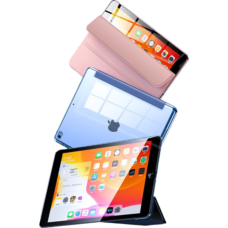 Чехол BIAZE для Apple iPad 9.7 дюймов (2018/2017), с функцией сна/пробуждения, противоударный, фиолетовый