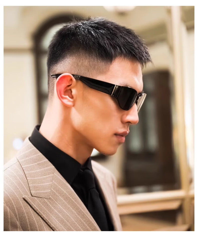 GOGOSOON 2025 New Millennium Curved Screen Cat Eye Sunglasses for Men And Women, UV Protection High Definition Driving Anti-UV Glasses 3