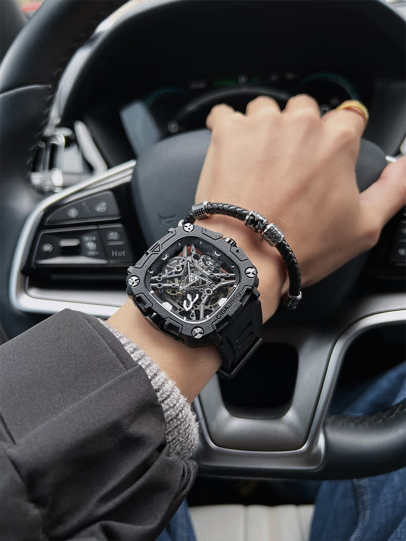 CIGA Design Jingjia Fengmang Series Mechanical Wristwatch, Trendy Energy Eye Fashion Men's Watch, Birthday Gift 8