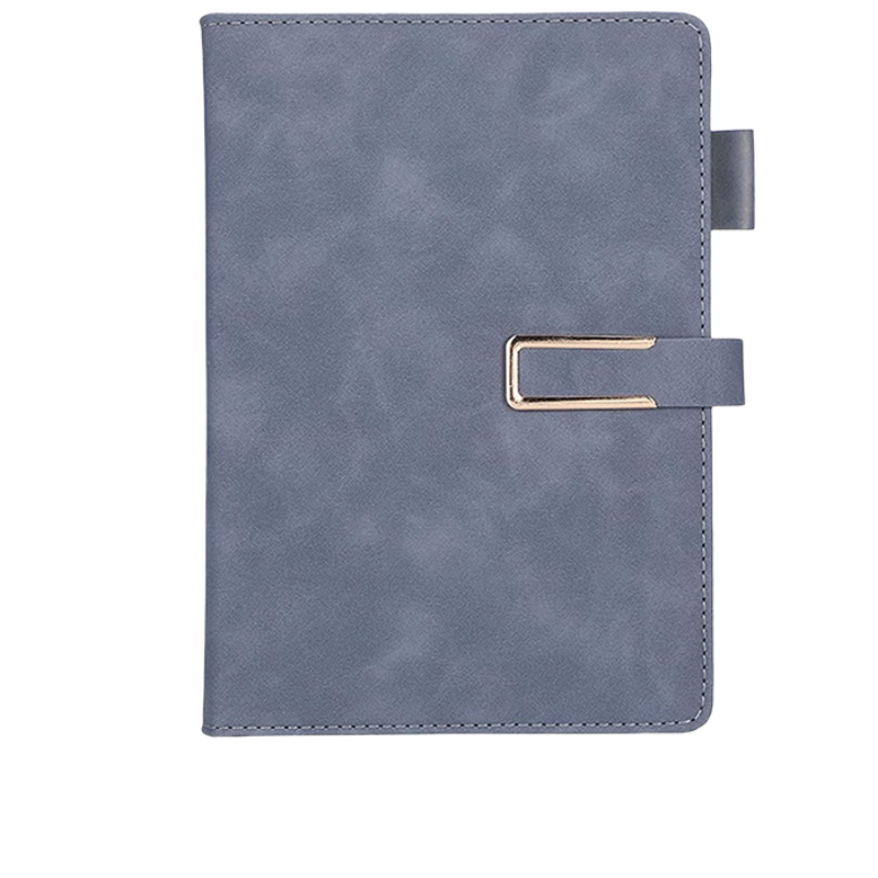 Jufu 2026 Textured Business Magnetic Buckle Leather Notebook A5 100 Sheets Fashion Office Supplies Student Stationery Children's Day Gift Reward Prize