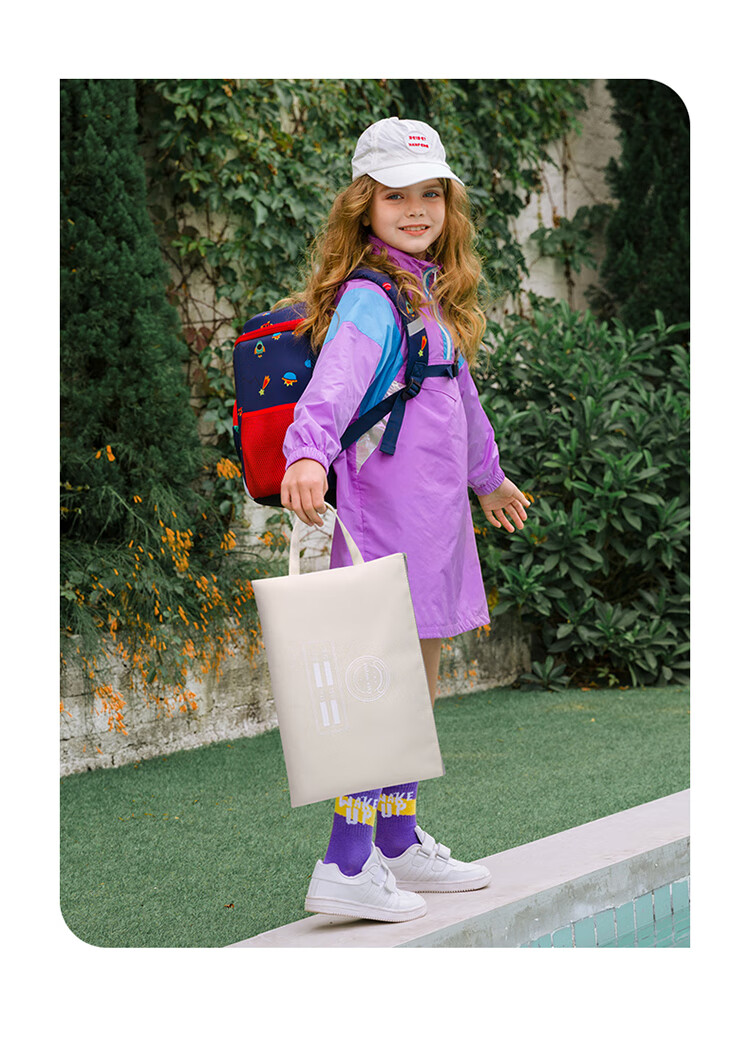 Dijiuchengbao Elementary School Student Tutoring Bag, Lightweight Handbag for Boys And Girls, Art Supply Bag, A4 File Storage Pouch 8