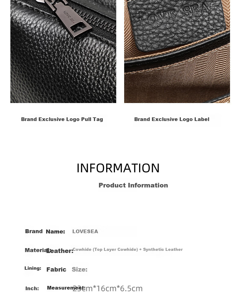 Aiqinghai Top-Grain Leather Handbag, Women's Crossbody Bag, Shoulder Bag for Mothers, Fashionable Birthday And Mother's Day Gift, Practical Present for Mom 7