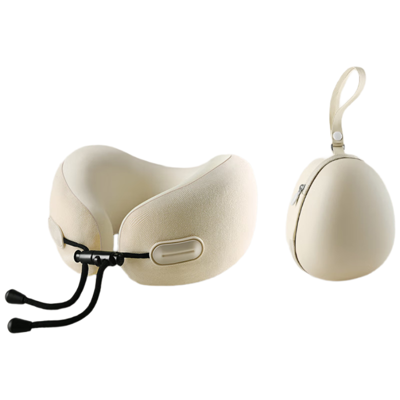 JEPPE [Class A] U-Shaped Neck Pillow, Airplane Pillow, Portable Travel U-Shaped Neck Pillow, Office High-Speed Rail Commuter Nap Neck Pillow