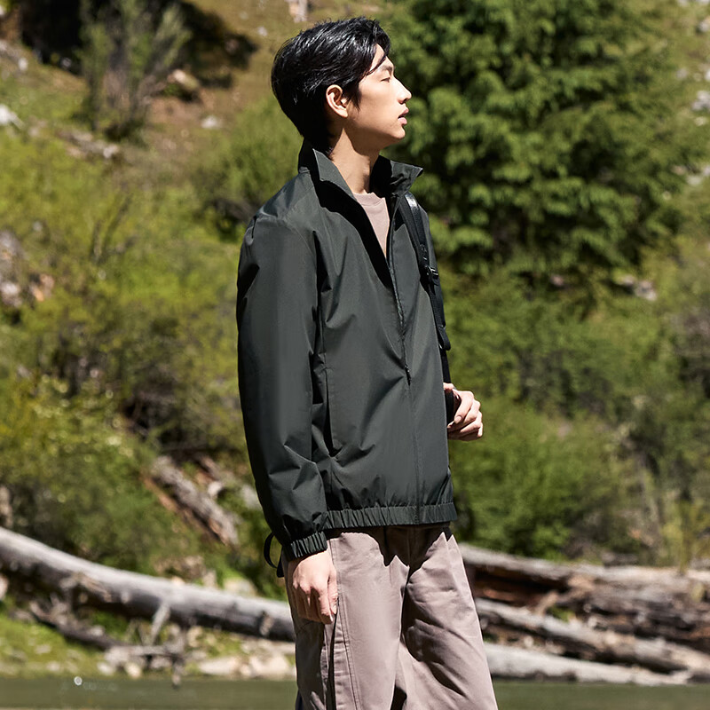 361° Men's Autumn Winter New Waterproof Water-Repellent Stand Collar Sports Outdoor Jacket Windbreaker 652534603-6