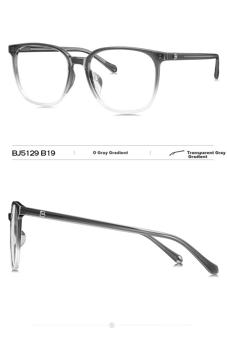 BOLON Eyeglasses, Trendy Face-Slimming Large Frame Optical Myopia Glasses for Men And Women, Lightweight BJ5129B12 6