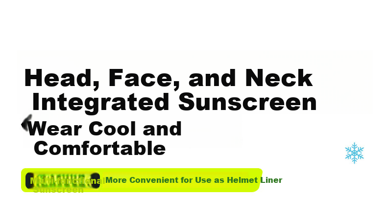 XTEP Sun Protection Face Shield, UV-Resistant, Cycling, Motorcycle Helmet Baffle, Windproof Full-Face Ice Silk Breathable Mask, Men's Summer Gray 13