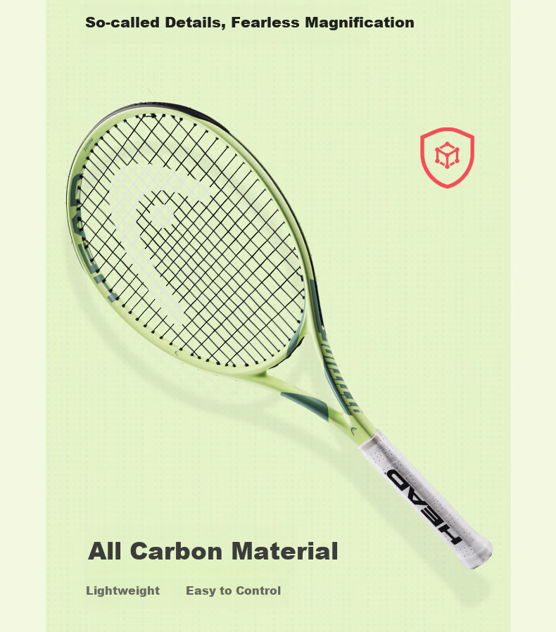 HEAD Full Carbon Tennis Racket for Beginners, Men's And Women's College Students, Entry-Level Tennis Racket 3