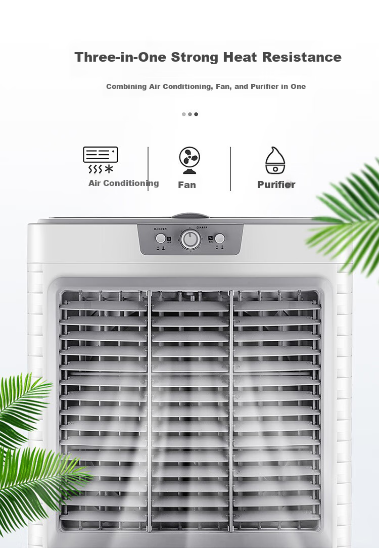 SAST Large Mobile Water-Cooled Fan / Industrial Cooling Fan / Fan / Air Conditioner / Portable Air Cooler / Restaurant And Canteen Cooling Fan / Workshop Industrial Fan CG-730L 3