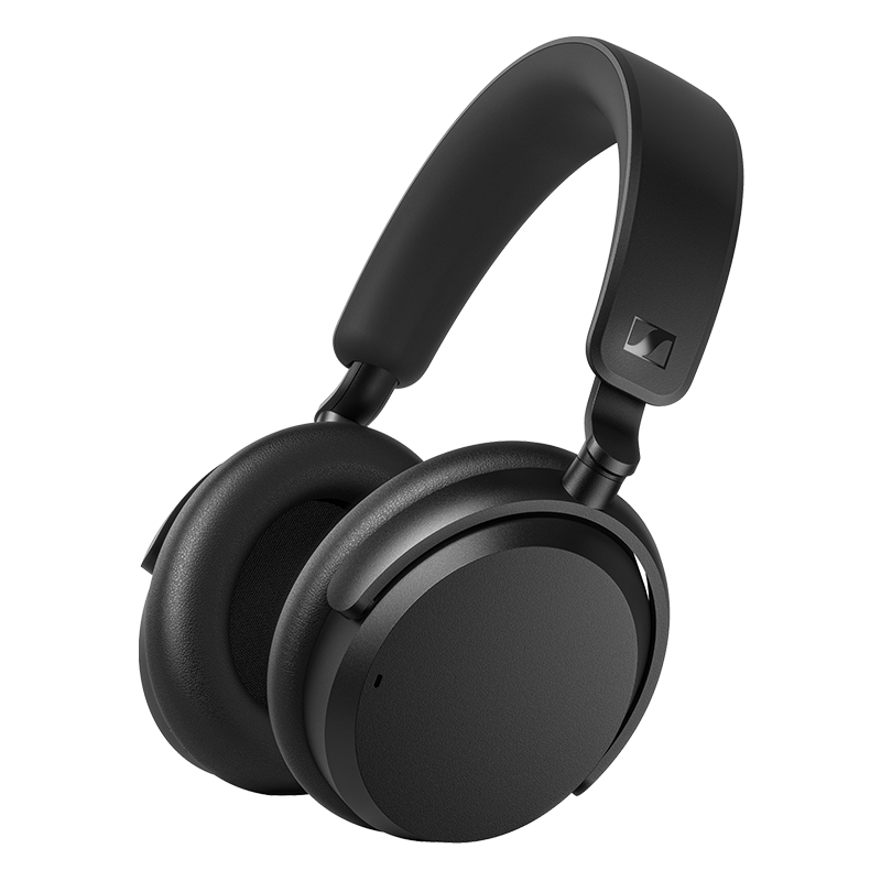 Sennheiser ACCENTUM Wireless Bluetooth Headphones, Over-Ear Noise-Cancelling Music Earphones, Black [Official Flip-Up Headphones]
