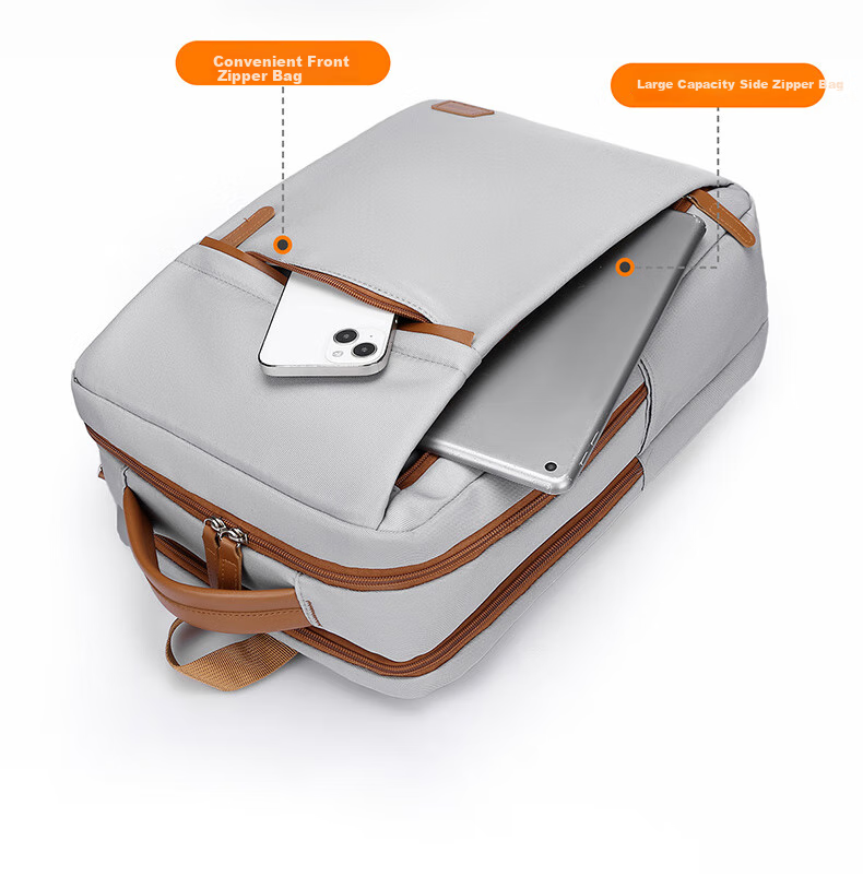 Milooky Laptop Backpack for Men And Women, Business Travel Large Capacity School Bag, 15.6/16 Inch Notebook Bag 4
