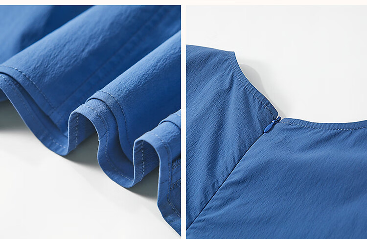Demna【Cloud Oxygen Cotton Air Skirt】Summer Irregular Design Round Neck Sleeveless Elegant Women's Bud Dress 10