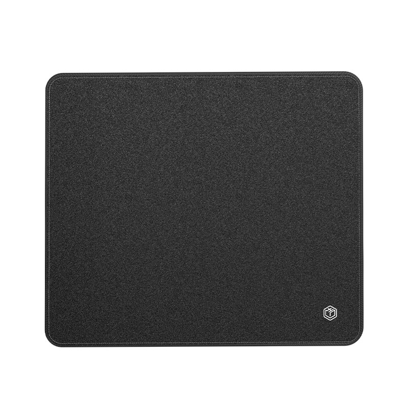 JD Jingzao Medium Gaming Mouse Pad Textured Surface Anti-Slip Office Large Durable Thickened Keyboard Desk Mat Black 360x300x4mm
