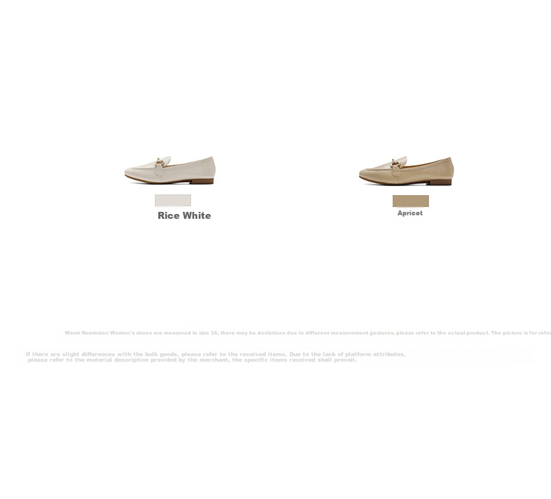 Belle Sheepskin British Style Loafers, Flat Heel Peas Shoes for Women, Spring And Summer Small Leather Shoes, Retro Flats A7H1D, Apricot Color, Size 34 2