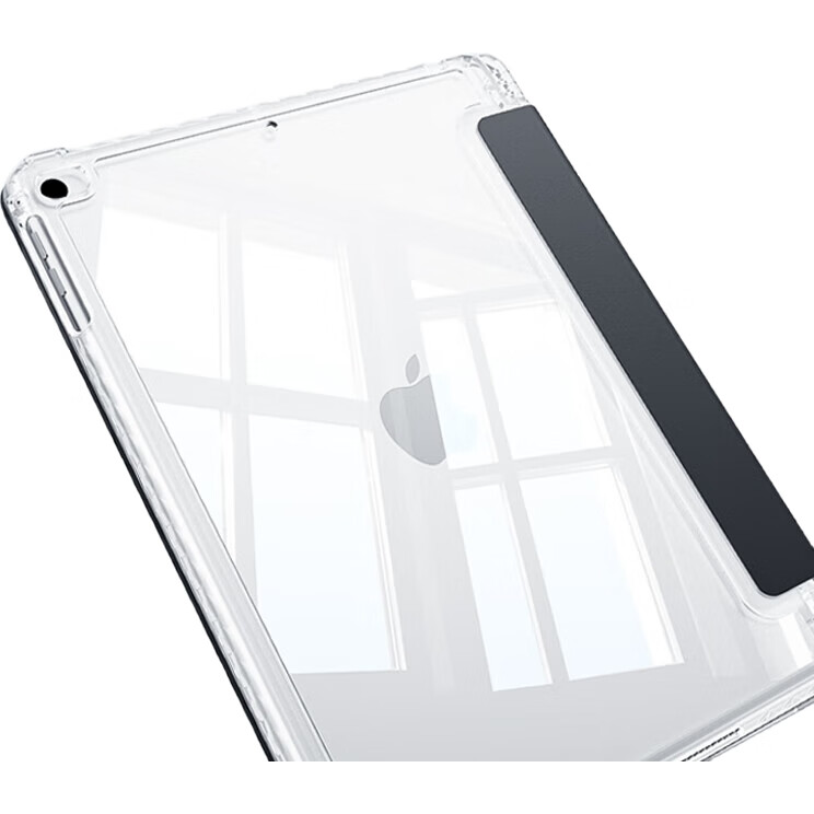 Защитный чехол PISEN для Apple iPad 5/6/Air2 9.7 дюймов, противоударный, тонкий, полупрозрачный, с функцией подставки, черный
