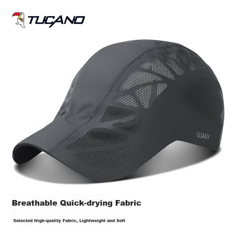 TUCANO Hat for Men, Lightweight And Quick-Drying for Summer, Outdoor Sun Protection Cap, Casual Fishing Sun Visor Baseball Cap for Men And Wome