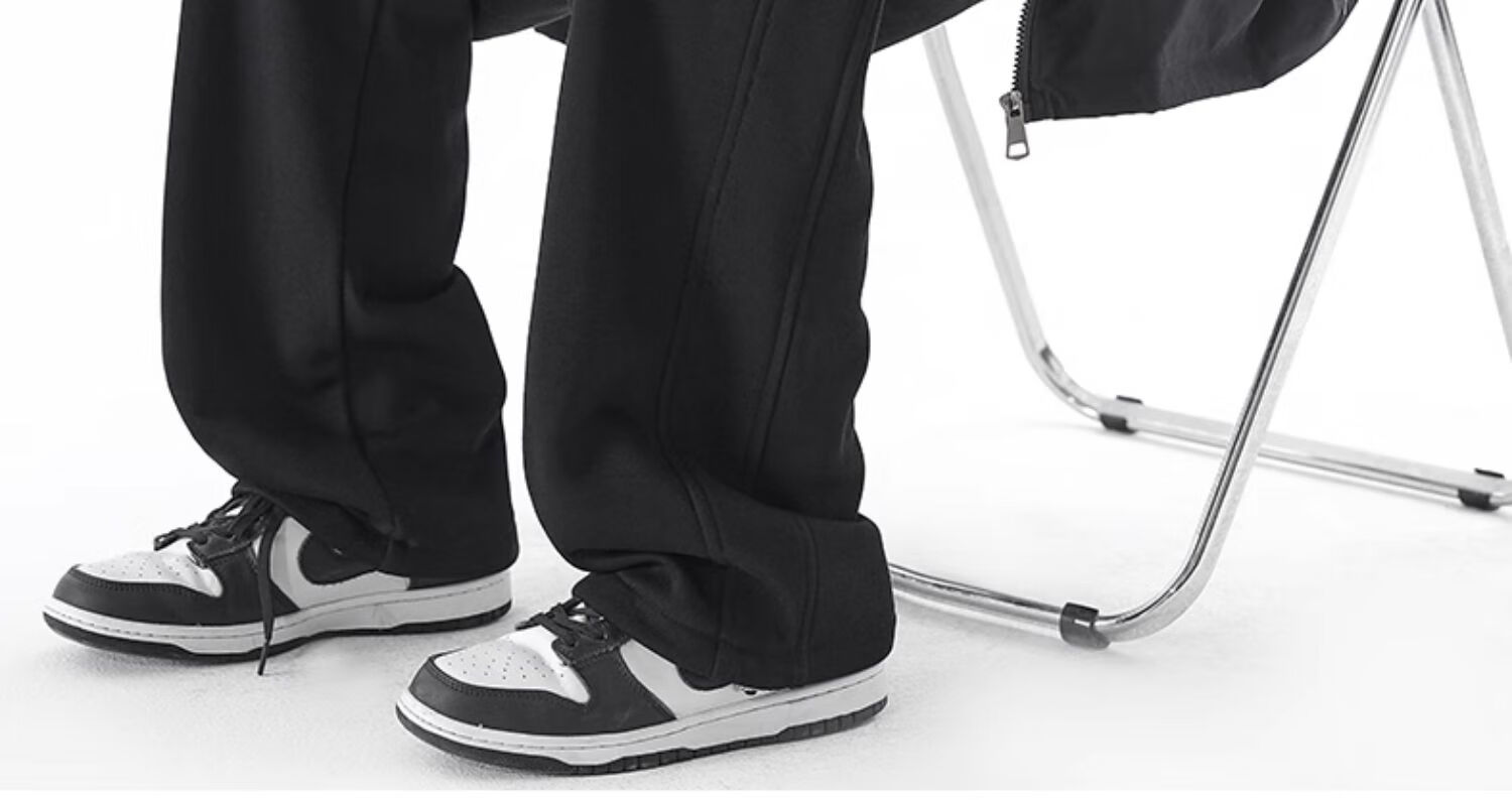 Huili Casual Pants for Men, Loose Drawstring Trousers, Spring And Autumn Wide-Leg Pants, Versatile Straight-Leg Pants, Athletic Long Pants 13