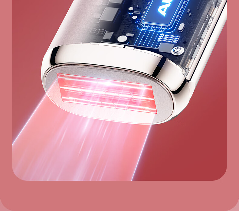 AUX Hair Removal Laser, Sapphire Ice Point, Painless Full-Body Underarm And Private Parts Home Shaver, Gift for Girlfriend Or Wife, Holiday Present, 1208 24