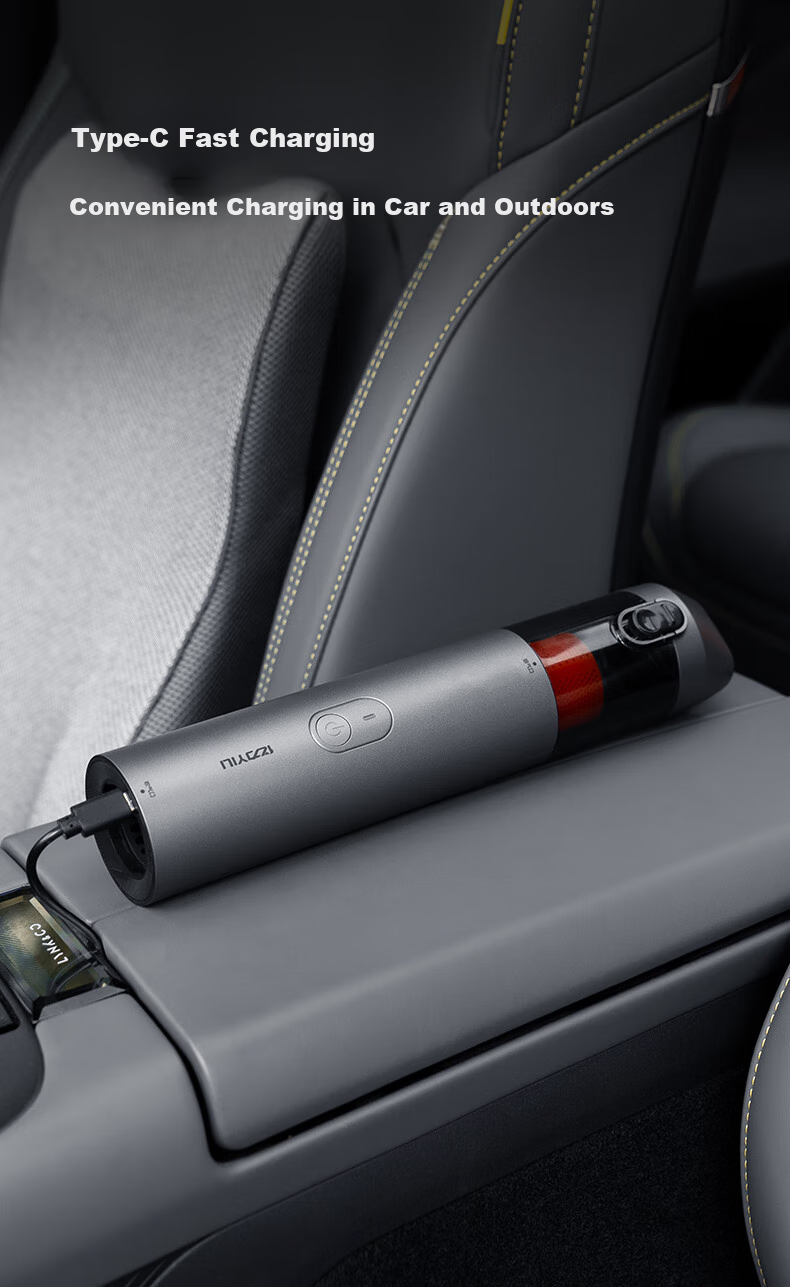 Yili Car Vacuum Cleaner, Portable Desktop Vacuum Cleaner, High-Power Vacuum Cleaner, Wireless Handheld Vacuum Cleaner for Home And Car Use, Integrated Suction And Blowing Function, Suitable for Bedding, Carpets, Pet Hair, And Cat Lint Removal 12