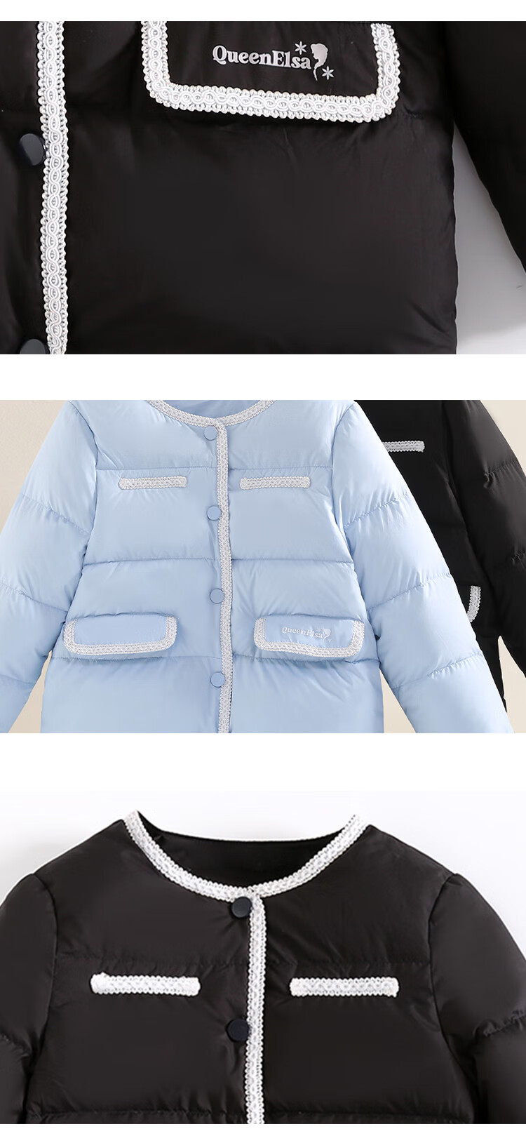 Disney Lightweight Down Jacket Kids Boys Girls Autumn Winter 2025 Short Children's Baby Down Coat 2