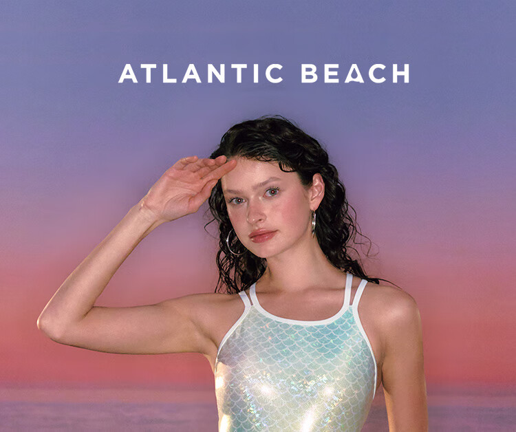 AtlanticBeach 2025 New Mermaid Iridescent Scale Professional Women's Racing One-Piece Swimsuit Fashion High-End Swimwear 1