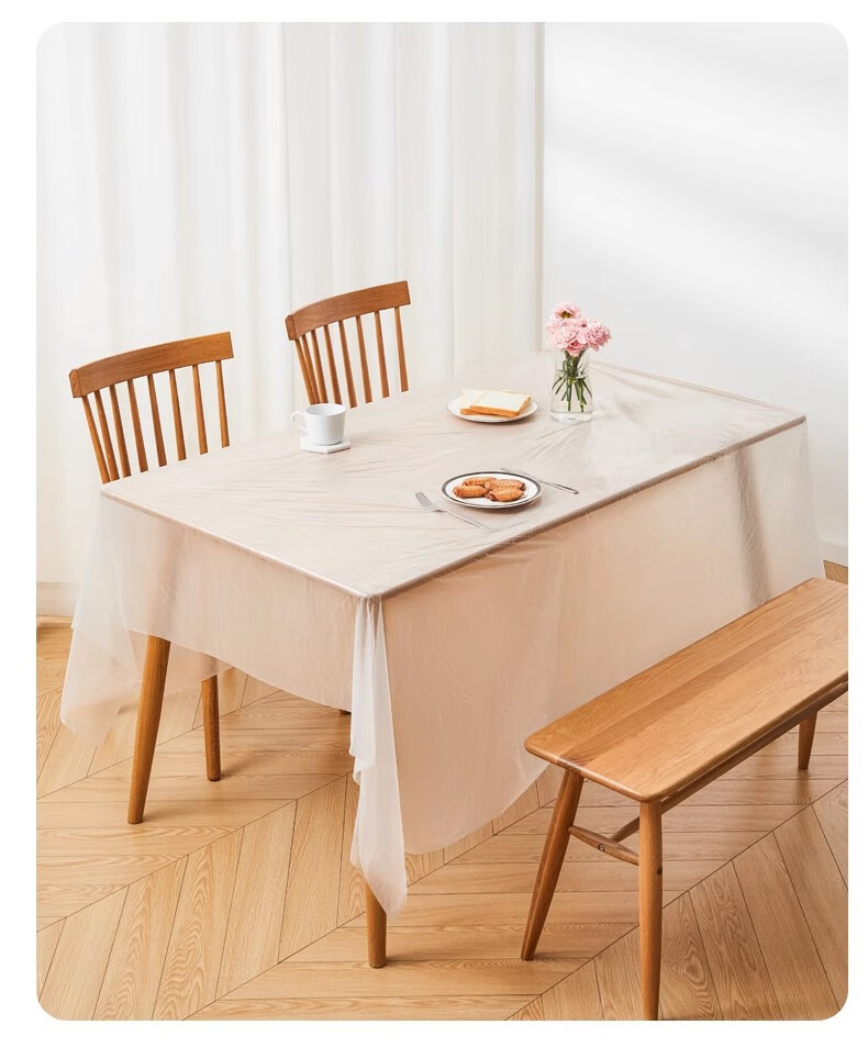 JANMEIJIA Disposable Heat-Resistant Tablecloth, 1.6 Meters, 22 Pieces, Camping Outdoor Table Mat, Printed Thickened Household Dining Table Mat 2